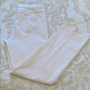 Cleo White Straight Leg Pants